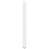 Bar Table Legs U-Shaped 2 pcs White 40x cm Steel 4013229