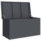 Outdoor Storage Box Anthracite 100 x 50.5 x 50 cm Steel 874562