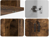 Cat House Smoked Oak 85 x 55 x 50 cm Engineered Wood 8000739