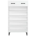 Shoe Cabinet White 60x35x105 cm Engineered Wood 812789