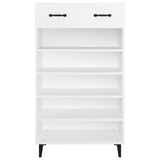 Shoe Cabinet White 60x35x105 cm Engineered Wood 812789