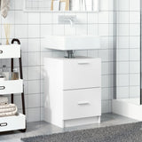 Sink Cabinet White Engineered wood Medium Sink Cabinet 848101