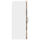 Wall Cabinet PORTO Smoked Oak 40 x 31 x 80 cm Engineered Wood 885380