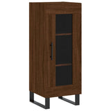 Sideboard Brown Oak 34.5x34x90 cm Engineered Wood 828827