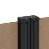 Retractable Side Awning Taupe 220x1000 cm 4004784