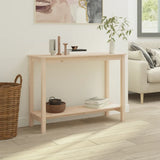 Console Table 110x40x80 cm Solid Wood Pine 822282