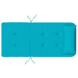 Chair Cushions 2 pcs Turquoise 58 x 77 x 4.5 cm Oxford Fabric 361851