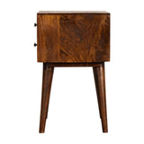 Chestnut Modern Solid Wood Bedside IN1569