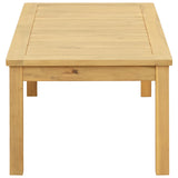 Coffee Table Light Acacia 90 x 50 x 36 cm Solid Acacia Wood 42026784