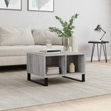 Coffee Table Grey Sonoma 60x50x36.5 cm Engineered Wood 830554