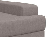 Armchair Taupe Fabric 42043460