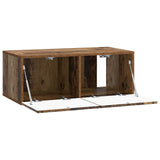 Wall-Mounted TV Cabinet 98 x 31 cm Old Wood Engineered Wood 898903