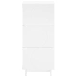 Sideboard White 33.5 x 34.5 x 75 cm Engineered Wood 8011513
