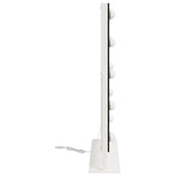 LED Vanity Mirror White 44 x 10 x 53 cm Glass and Steel 42020525