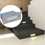 LED Recessed Stair Lights 12 pcs 44x111x56 mm 272496