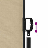 Retractable Side Awning Beige 170x300 cm 4004330