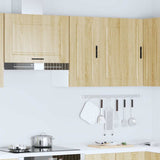 Kitchen Wall Cabinet Porto Sonoma Oak Engineered Wood 854020