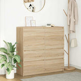 Sideboard Sonoma Oak 100x35x99 cm Engineered Wood 3328491