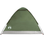 Camping Tent Dome 4-Person Olive Green Waterproof 4009636