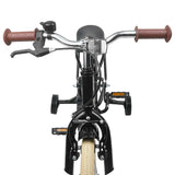 Kids Bike 16 Inches for 4-6 Years Old Black 42009485
