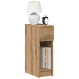 Bedside Cabinets with Drawer 2 pcs Artisan Oak 20x36x60 cm 858712