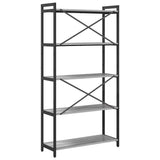 Bookshelf Grey sonoma 80 x 30 x 155 cm Engineered Wood 868416