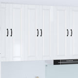 Wall Cabinet PORTO High Gloss White 60 x 31 x 100 cm 885489