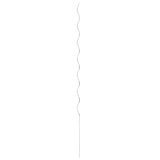 142414 20 pcs Spiral Plant Supports 170 cm Galvanised Steel