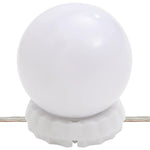 Wall Mirror with LED Lights 40x90 cm Glass Oval 3189163