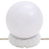 Wall Mirror with LED Lights 40x90 cm Glass Oval 3189163