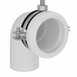 Bathroom Wall Support Height Adjustable Blue 50 x 3 x 112 cm 4106573