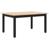 Coffee Table Natural 70 x 50 x 36 cm Solid Pine Wood 892763