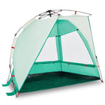 ZNTS Beach Tent 2-Person Sea Green Quick Release Waterproof 4005291