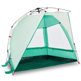 ZNTS Beach Tent 2-Person Sea Green Quick Release Waterproof 4005291