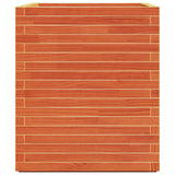 Garden Planter Wax Brown 90x60x72 cm Solid Wood Pine 3282646