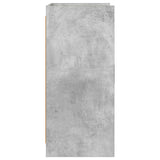 Sideboard Concrete Grey 72 x 36 x 80 cm Engineered Wood 8011094