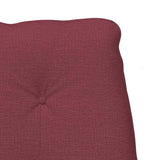 Armchair Wine Red 69 x 74 x 93 cm Fabric 42001853
