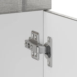 Kitchen Base Cabinet Lucca Grey Sonoma Engineered Wood 853703
