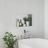 Shower Niche Silver 45 x 30 x 9.5 cm Stainless Steel 42012671