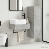 Bathroom Furniture Set 2 pcs Concrete Grey 33 x 34.5 x 100 cm 3406106