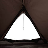 Camping Tent 2-Person Brown Waterproof 4009625