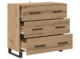 Sideboard with Drawer Artisan Oak 69.5 x 34 x 90 cm 881523
