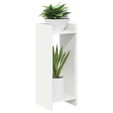 Plant Stand 2 pcs White 30 x 30 x 80 cm Engineered Wood 899579