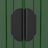 Garden Shed Green 192x689x223 cm Galvanised Steel 3147433