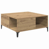 Coffee Table Artisan Oak 80 x 80 x 36.5 cm Engineered Wood 881184