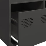 Highboard Black 101.5x39x103.5 cm Steel 851388