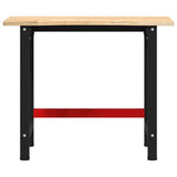 Workbench 100x60x81.5 cm Solid Wood Oak 3309670