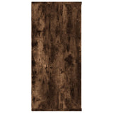 Book Cabinet/Sideboard Smoked Oak 66x30x98 cm Engineered Wood 815294