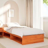 Day Bed without Mattress Wax Brown 75x190 cm Solid Wood Pine 859252