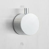 Outdoor Shower with Tray WPC Stainless Steel 3051292